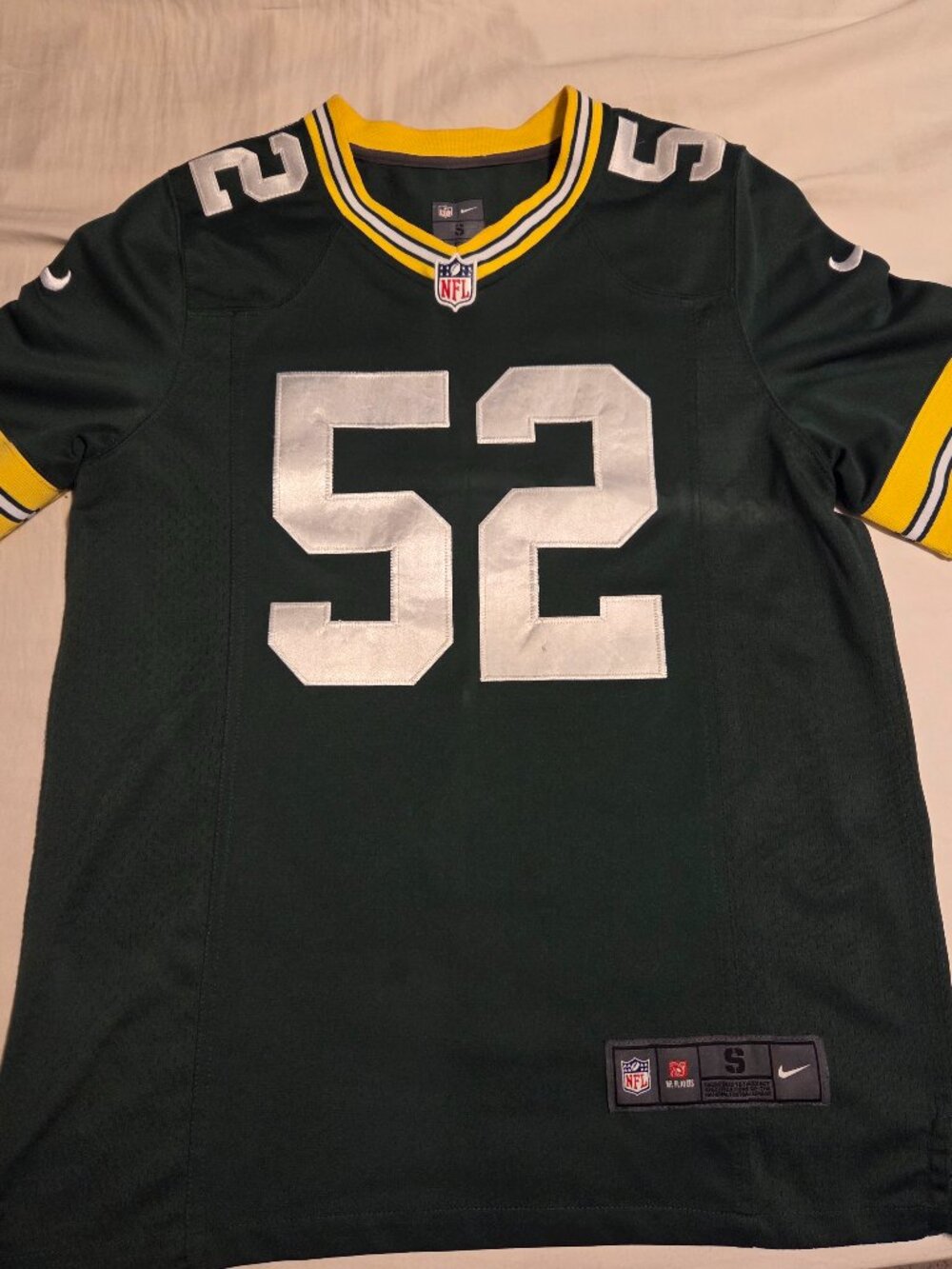 Clay Matthews Packers Jersey, Size Small Mens